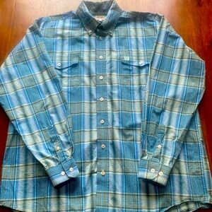 Cinch button up shirt size L